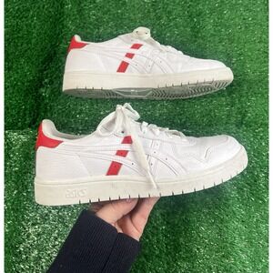 Asics Japan S Grade School SZ 6 White Sneakers Shoes White Classic Red Colorway